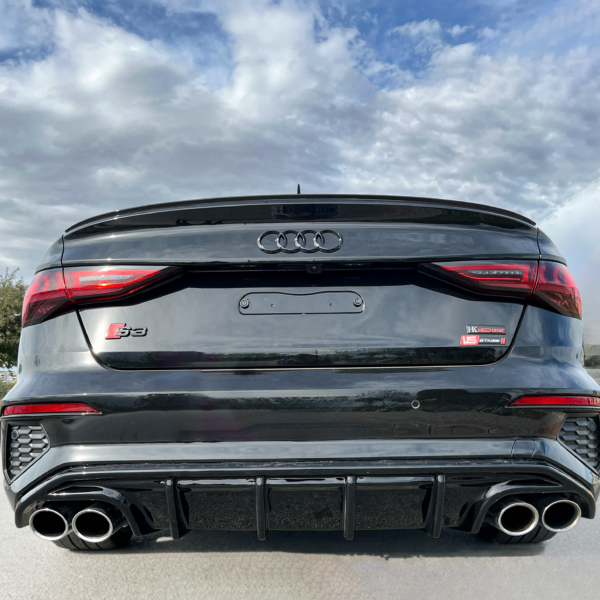 Audi S3 Sedan 8Y Sedan 2020+ Rear Valance Diffuser