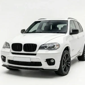 BMW X5 E70 Front Splitter M Pack Gloss Black 2010-2013 Facelift