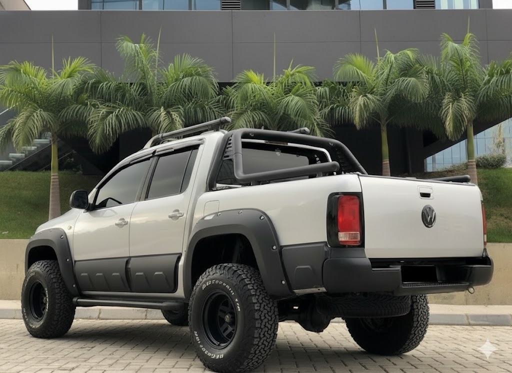 VW Amarok 2010 Onwards Side Door Body Cladding 5 VW Amarok 2010 Onwards Side Door Body Cladding - Image 5