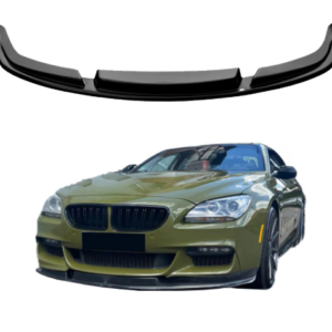 BMW 6 Series F06 F12 F13 M-Pack Front Splitter Gloss Black