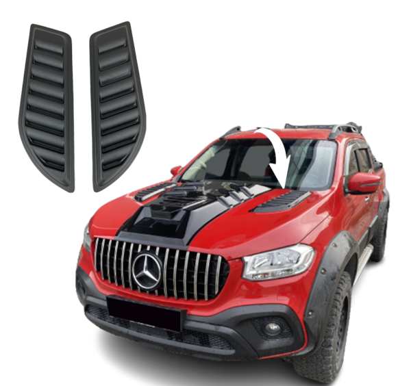 UNIVERSAL Pick-Up Bonnet Air Vents (2 Pcs)
