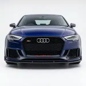 Audi RS3 8V Facelift Front Splitter V.2 Gloss Black 2017-2020