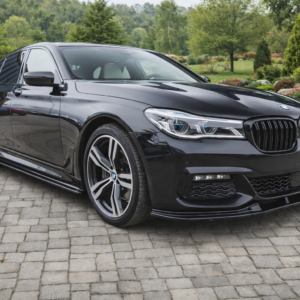 BMW 7 Series G11 M-Pack Front Splitter Gloss Black 2015-2018