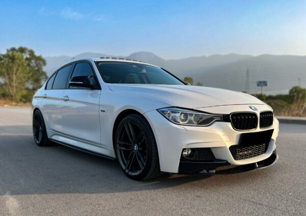 BMW 3 Series F30 (2012-2019) Front Splitter w/ Flaps Set (3 Pcs) - Image 3