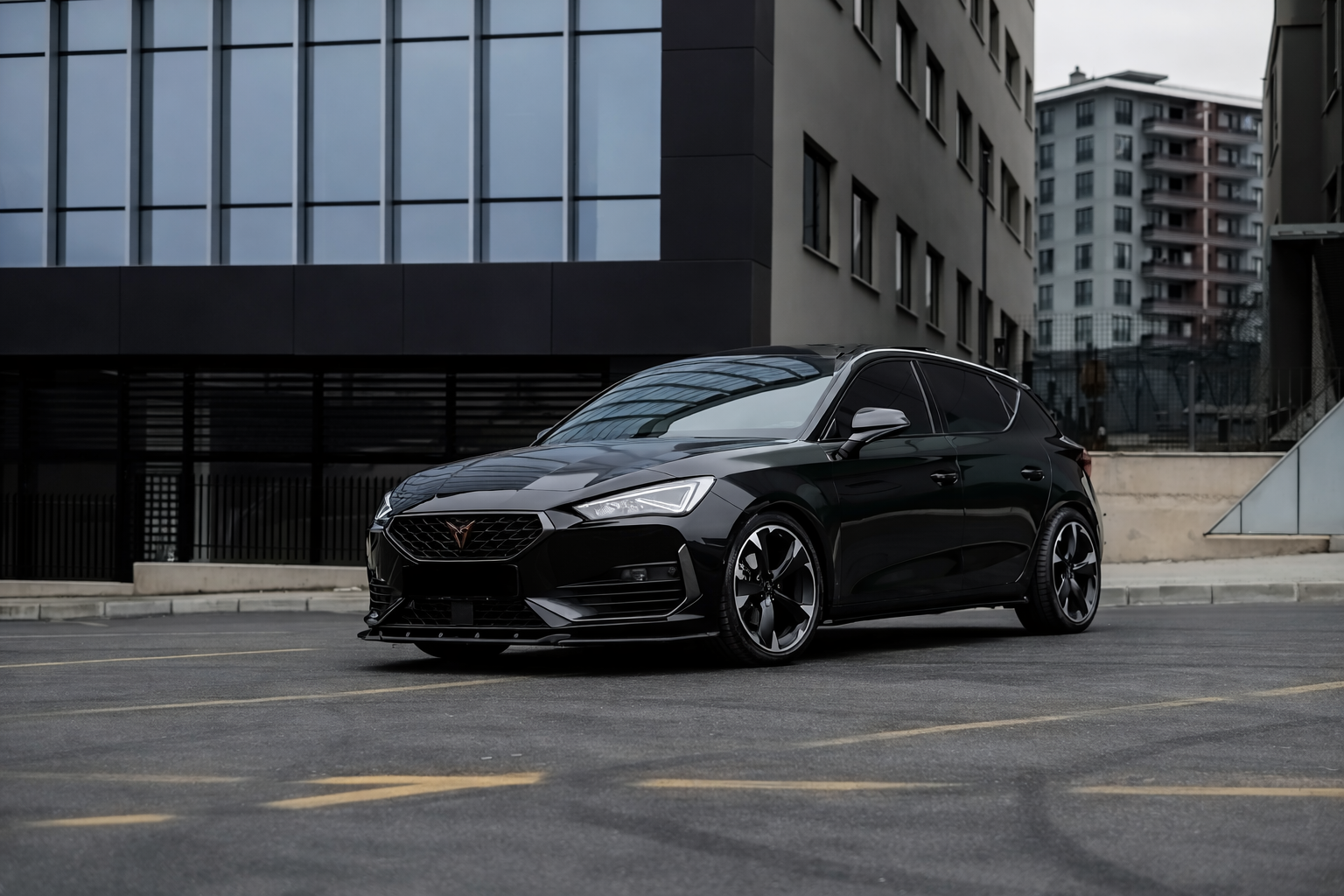 Front Splitter for Cupra Leon mk1 (2020-2024) 2 Front Splitter for Cupra Leon mk1 (2020-2024) - Image 2