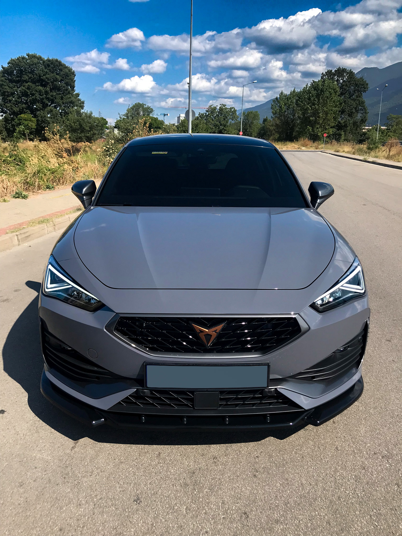 Front Splitter for Cupra Leon mk1 (2020-2024) 3 Front Splitter for Cupra Leon mk1 (2020-2024) - Image 3