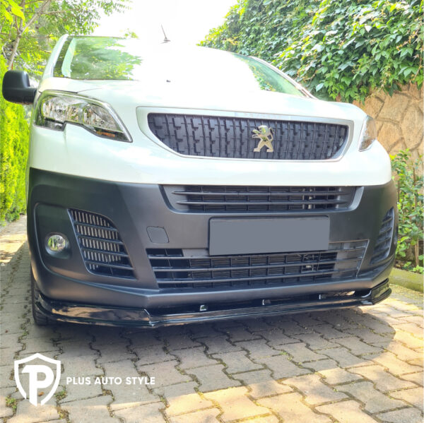 Peugeot Expert Citroen Dispatch 2016 Onwards Front Splitter - Image 4