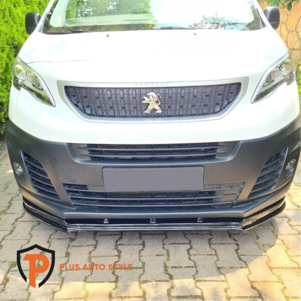 Peugeot Expert Citroen Dispatch 2016 Onwards Front Splitter - Image 2