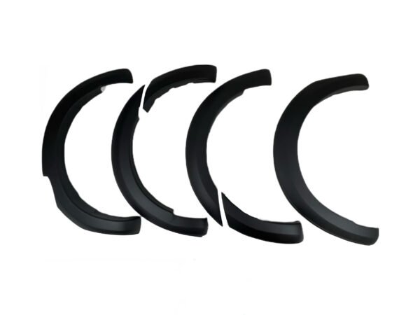 Ford Ranger T6-T7-T8 2012-2022 Taped Fender Flares Matte Black