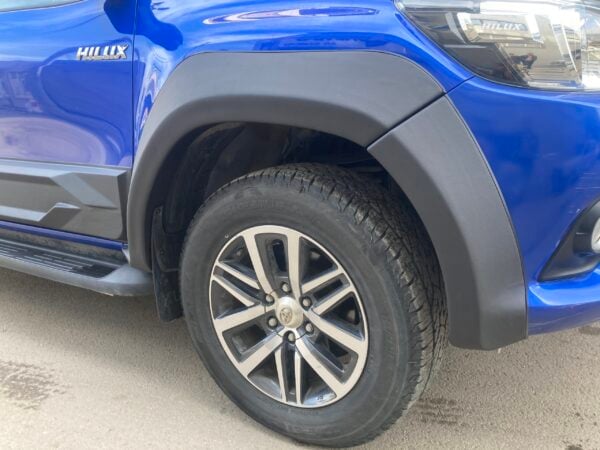 Toyota Hilux 8Th Generation 2015-2020 Fender Flares (6 Pcs) Matte Black - Image 4