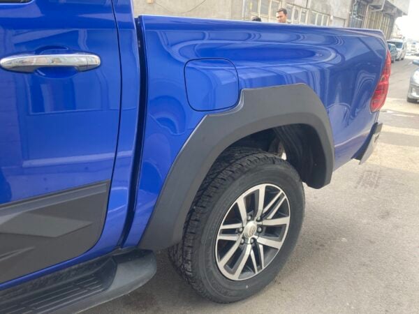 Toyota Hilux 8Th Generation 2015-2020 Fender Flares (6 Pcs) Matte Black - Image 2