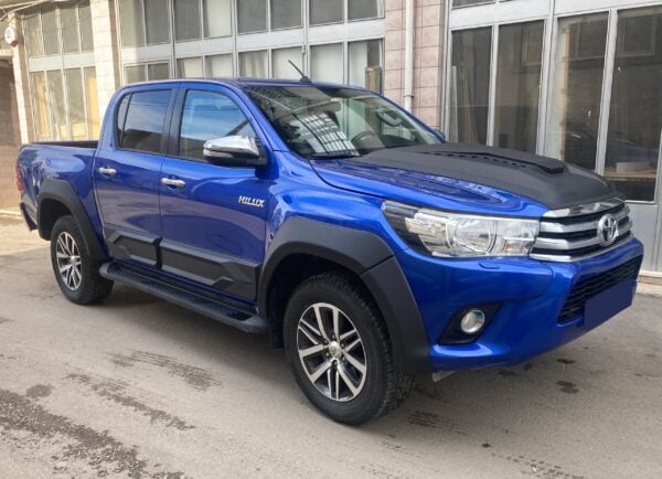 Toyota Hilux 8Th Generation 2015-2020 Fender Flares (6 Pcs) Matte Black