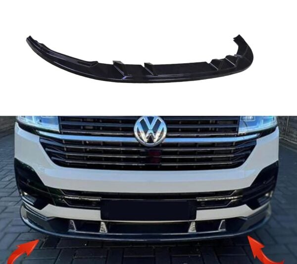 Front Splitter for V.2 for VW Transporter T6.1 (2019-2021) - Image 3