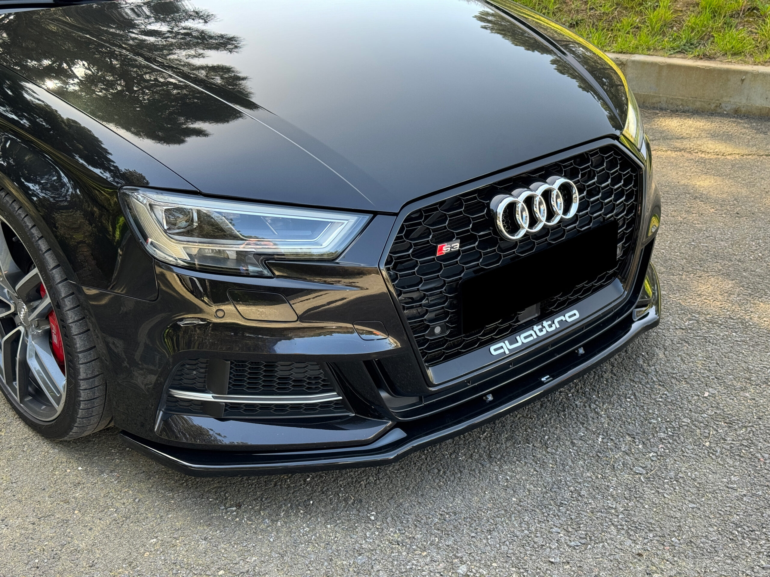 Audi S3 Sedan/Sportback 8V Facelift (2016-2019) Front Splitter 2 Audi S3 Sedan/Sportback 8V Facelift (2016-2019) Front Splitter - Image 2