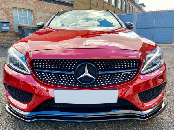 Mercedes C Class W205 C43 AMG Sedan Estate 2016-2018 Front Splitter