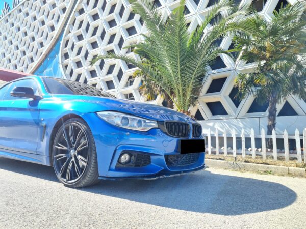 BMW 4 Series F32/F33/F36 M-Pack (2013-2019) Front Splitter V.2 - Image 2
