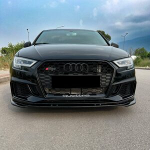 Audi RS3 8V Facelift Sportback 2017-2019 Front Splitter V3
