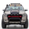 Matte black bonnet scoop for Ford Ranger T7 and T8 Wildtrak models (2016-onwards).