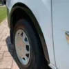 Ford Transit Custom MK1 Facelift gloss black ABS wheel arch kit 10-piece 2018–2022