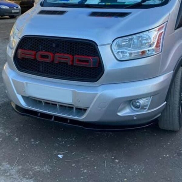 Ford Transit Mk8 2014-2019 Front Bumper Lower Spoiler Splitter