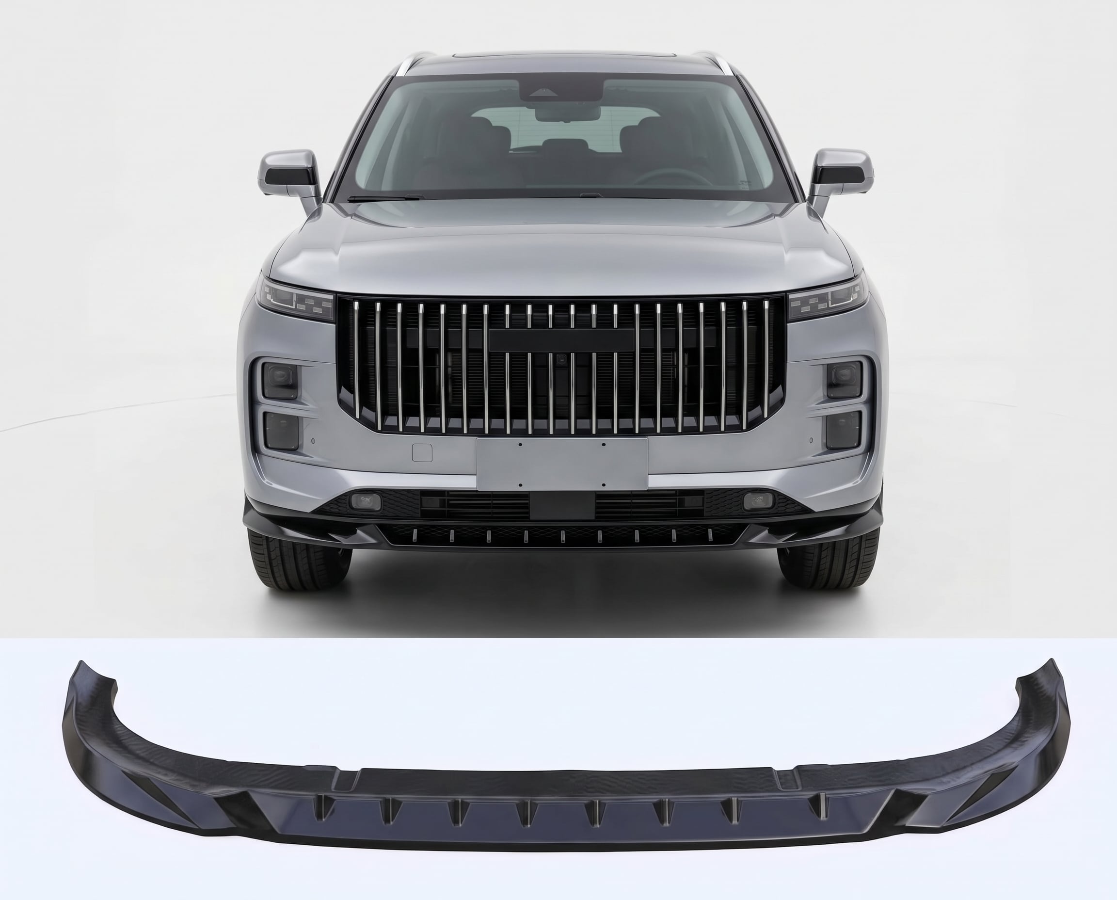 Jaecoo 7 2023 Onwards Front Splitter I Gloss Black I Modification 1 Jaecoo 7 2023 Onwards Front Splitter