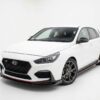 Gloss Black Front Splitter Lip for Hyundai i30 N MK3 Performance Hatchback