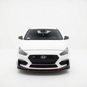 Gloss Black Front Splitter Lip for Hyundai i30 N MK3 Performance Hatchback