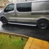 Renault Trafic 2014 Onwards Wheel Arch Trim Kit LWB Matte Black - Image 2