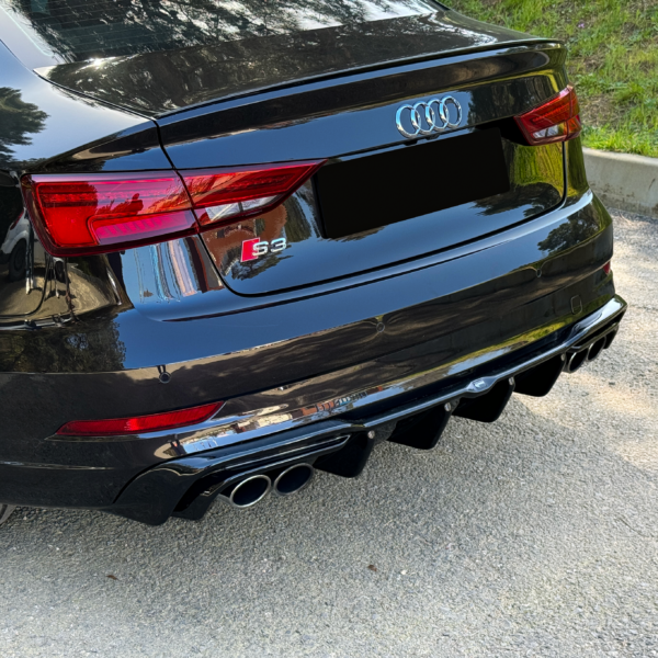 Audi S3 Sedan 8V Facelift 2016-2020 Rear Valance - Image 2