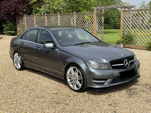 Mercedes W204 AMG-Line Facelift (2011-2014) Front Splitter - Image 4