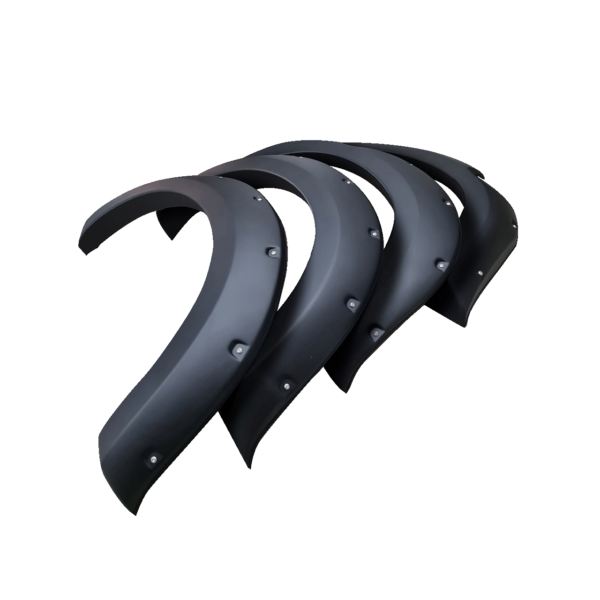Nissan Navara NP300 (D23) 2017 Onwards Adblue Wide Wheel Arch Kit Matte Black - Image 3
