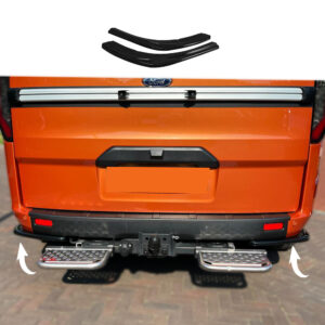 FORD Transit Custom MK1 Facelift 2018+ Rear Side Splitters (2 Pcs)