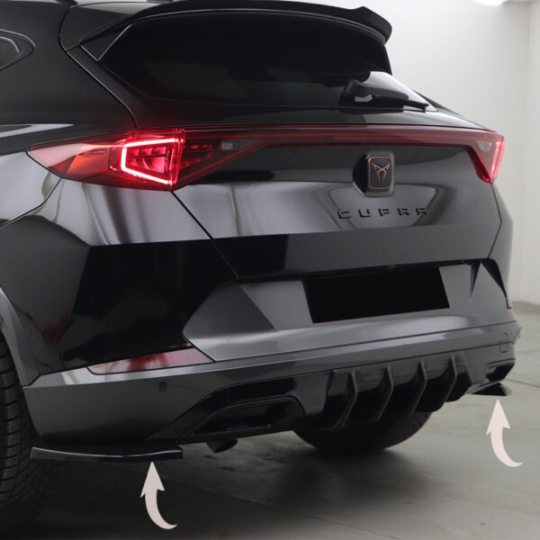 Cupra Formentor 2020+ Rear Side Splitters (2 Pcs)