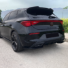 Cupra Leon Rear Side Splitters Version 2 - Gloos Black (2020-2024) - Image 2