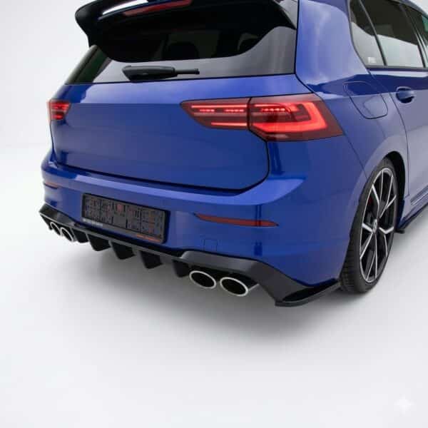 VW Golf MK8 R Rear Valance | Premium Gloss Black