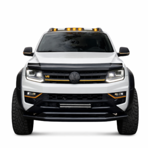 VW Amarok 2010-2022 V6 Bonnet Protector Stone Guard Bug Deflector Black