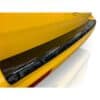 VW T5 and T5.1 Transporter (2003-2015) matte black ABS rear bumper protector guard for scratch protection.