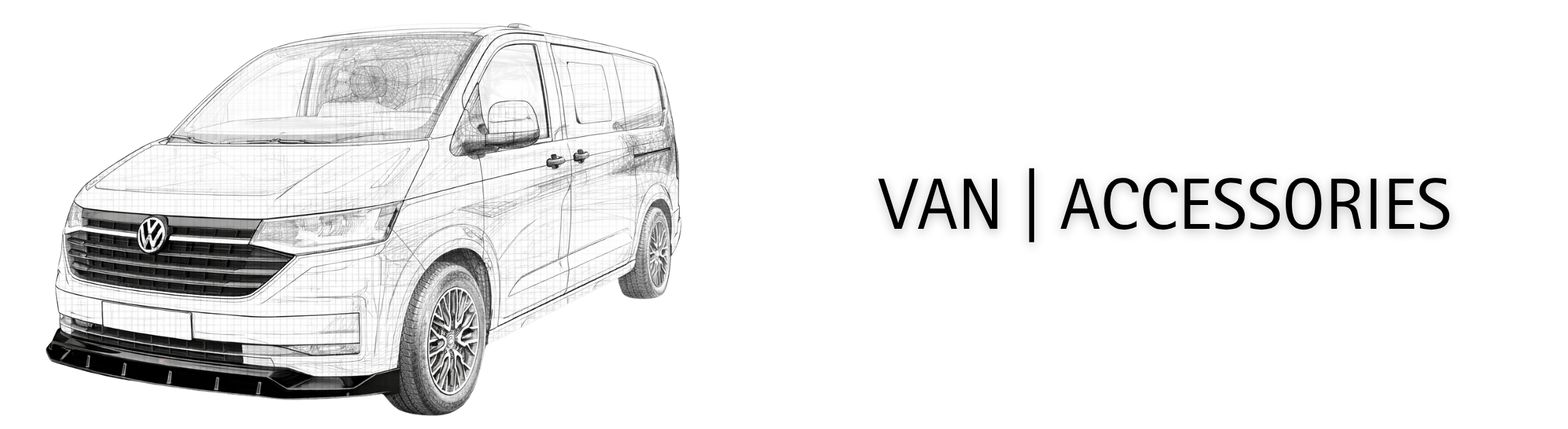 Vans upgraded with custom styling parts body kits designed for improved appearance and everyday functionality