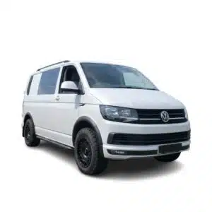 VW Transporter T6 wheel arch kit 2015-2019 matte black 10 piece set