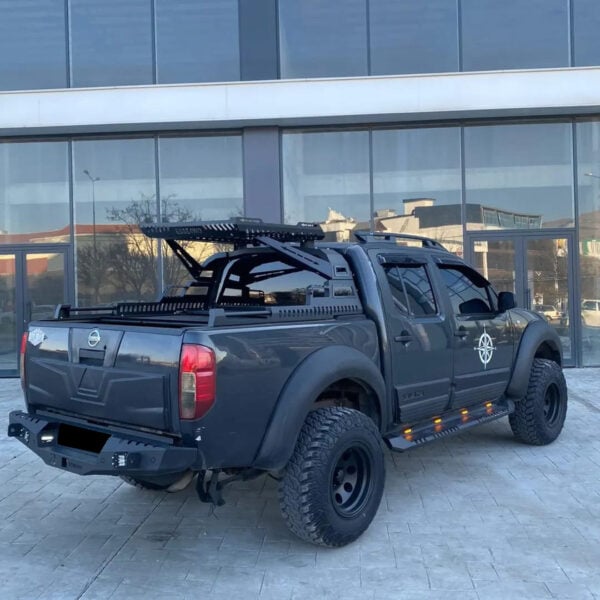 Nissan Navara D40 2005-2010 Fender Flares (4 Pcs) Matte Black - Image 3