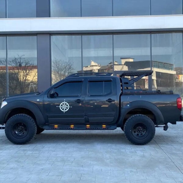 Nissan Navara D40 2005-2010 Fender Flares (4 Pcs) Matte Black - Image 5