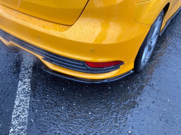 Ford Focus ST Mk3 Facelift 2015-2018 Rear Side Splitters (2 Pcs) - Image 3
