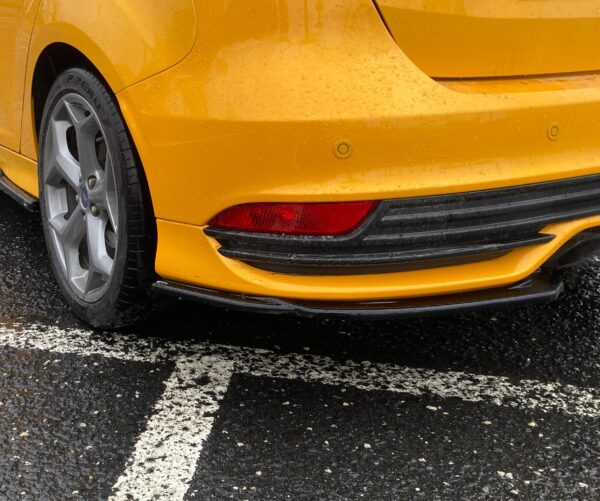 Ford Focus ST Mk3 Facelift 2015-2018 Rear Side Splitters (2 Pcs)