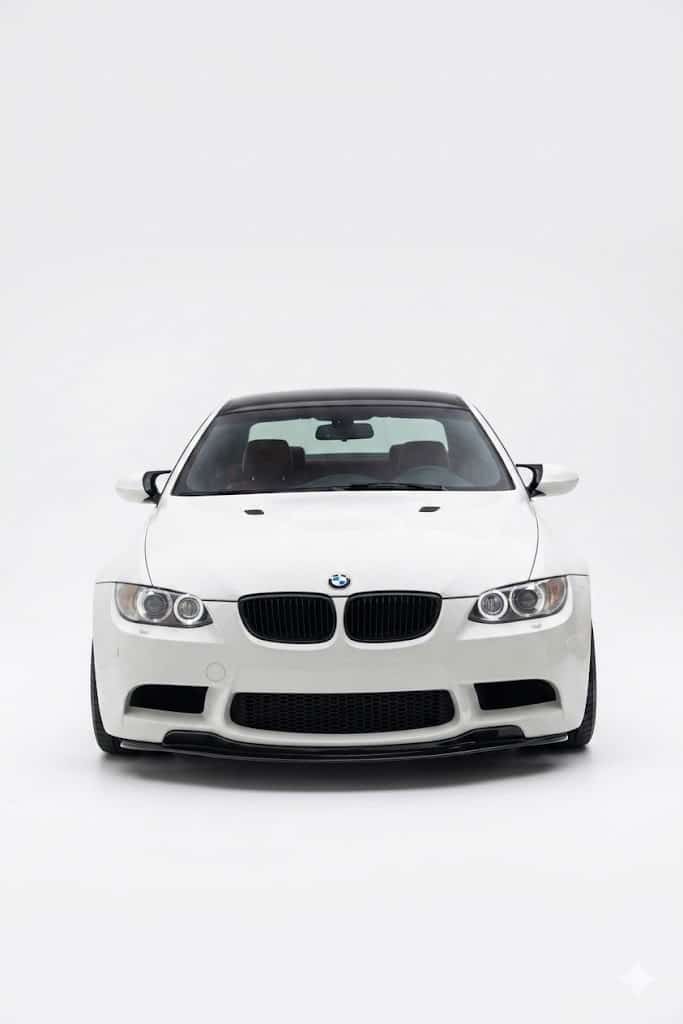 Front Splitter BMW M3 E92 Coupe / E93 Convertible (2007-2013) 5 Gloss black front splitter for BMW M3 E92 Coupe and E93 Convertible models 2007-2013.