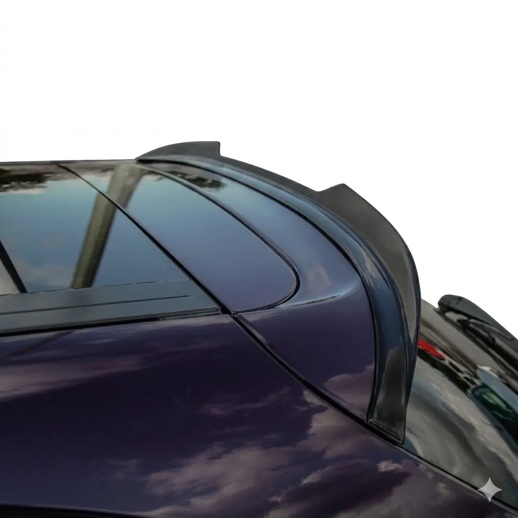 Alfa Romeo Giulietta 2010-2020 Spoiler 3 Gloss black rear roof spoiler for Alfa Romeo Giulietta (2010-2020), aggressive QV style tail gate wing upgrade.