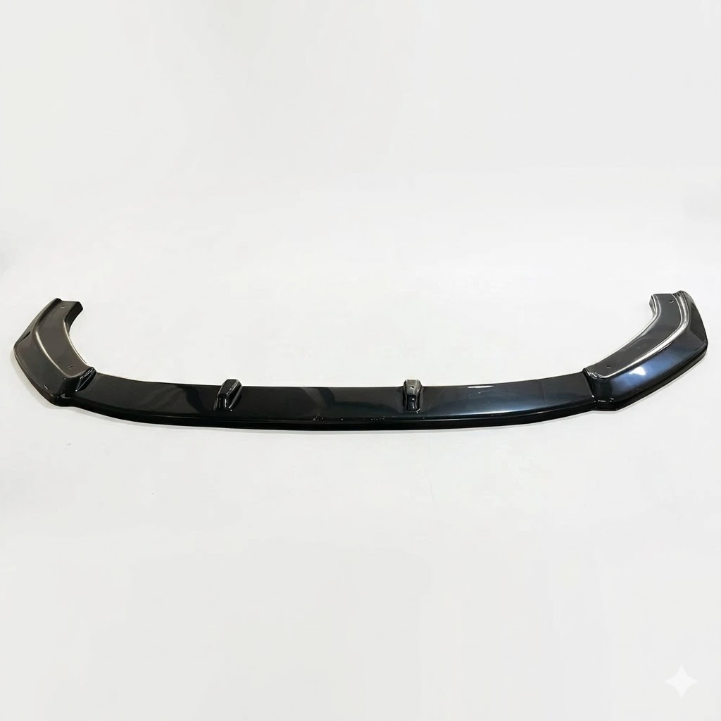 Front Splitter for Audi RS4 B9 2017-2019 3 Audi RS4 B9 front splitter in premium gloss black finish for 2017-2019 models.