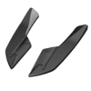 Audi S3 8V Facelift Rear Side Splitter ABS Plastic Product Shot Gloss Black RS11.035