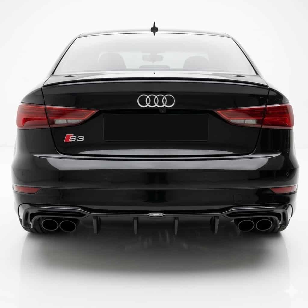 Rear Valance for Audi S3 Sedan 8V Facelift (2016–2020) 2 Rear Valance for Audi S3 Sedan 8V Facelift (2016–2020) - Image 2