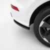 Gloss black rear side splitters pair for Audi SQ5 and Q5 S-Line MK2 FY models 2017-2020