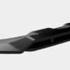 2-piece gloss black front splitter for Audi SQ7 Mk2 Facelift (2019-present).